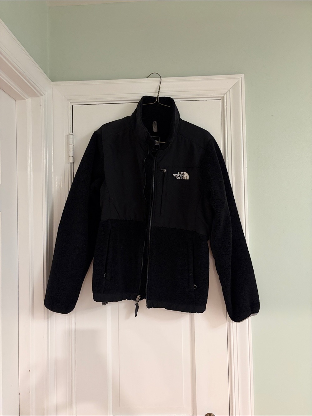 The North Face Black Fleece Jacket - Zipper Front